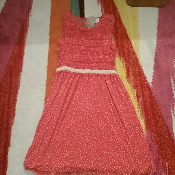 ANTHROPOLOGIE Postmark Retro Swiss Holiday Dot Dress NEW - Picture 7 of 8